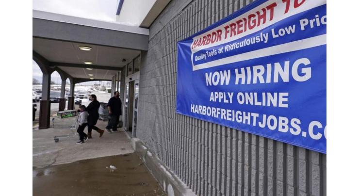US jobless claims fall, but remain high
