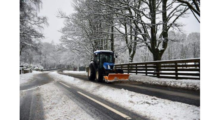 Snow joke: Scotland's named gritter trucks warm hearts

