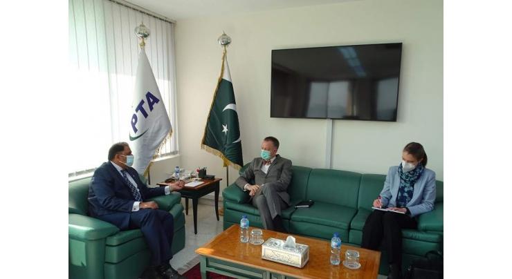 German Ambassador to Pakistan Calls on Chairman PTA