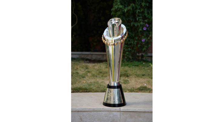 PCB shares pictures of PSL 2021 trophy