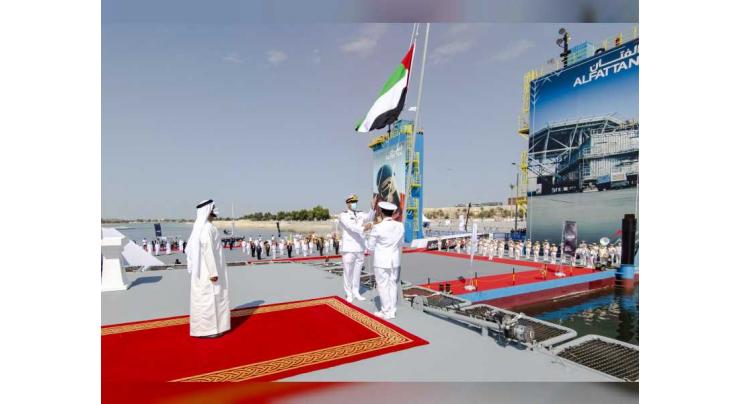 Nahyan bin Zayed inaugurates Emirati multi-mission vessel &#039;Saadiyat&#039;