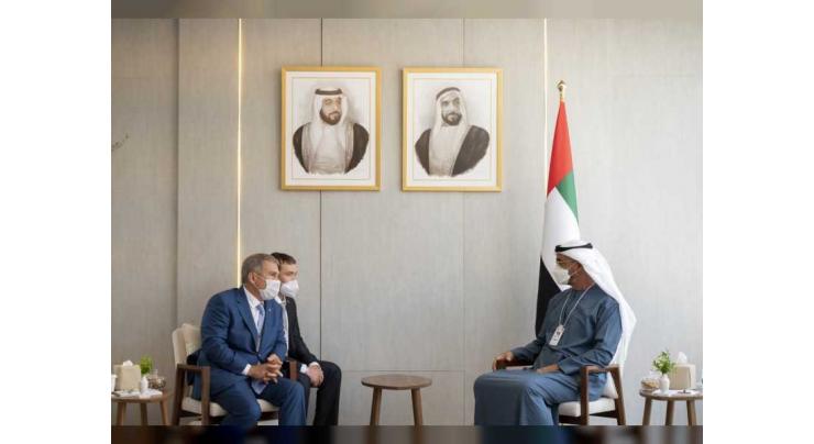 Mohamed bin Zayed receives President of Tatarstan, French Minister of Armed Forces