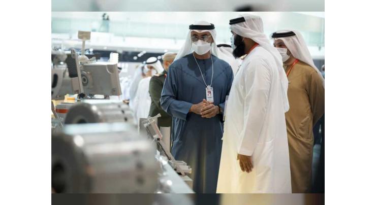 Mohamed bin Zayed visits national pavilions at IDEX 2021