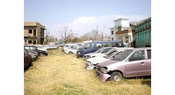 Seven vehicles impounded in sargodha
