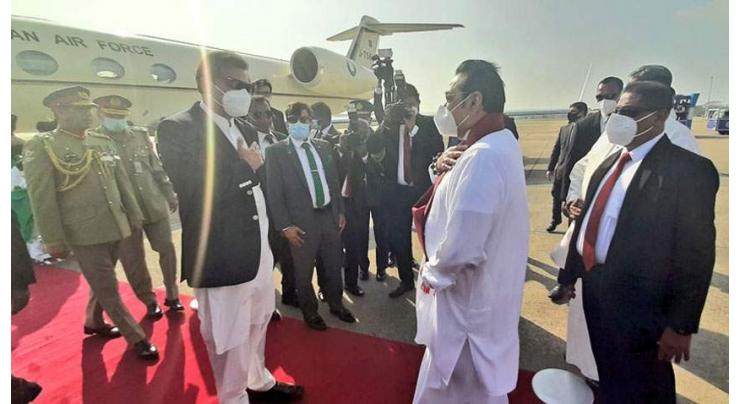 PM Imran Khan arrives in Colombo