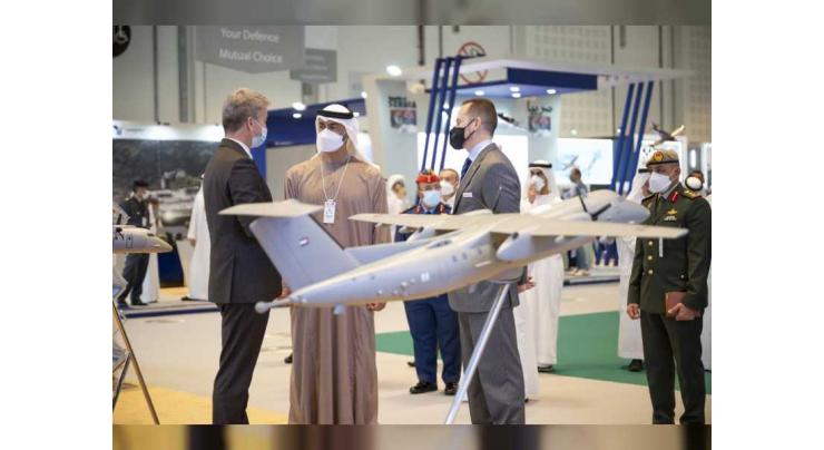 Mohamed bin Zayed visits IDEX 2021