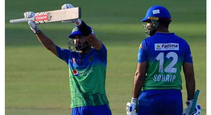Multan Sultans win over Lahore Qalandars by 7 wickets in PSL tourney
