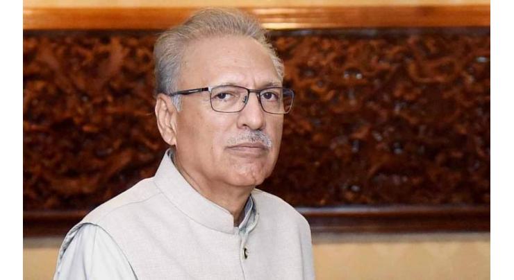 Pakistan's will for peace is its 'strength, not weakness': President Dr Arif Alvi
