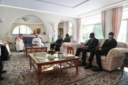 رئيس كوت ديفوار يستقبل وزير الدولة لشؤون الدول الأفريقية