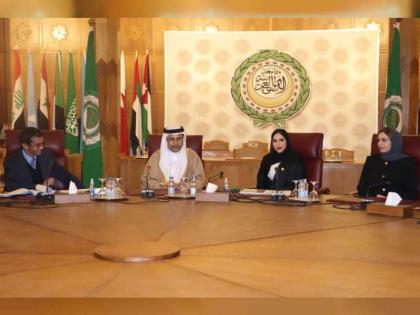 وفد الشعبة البرلمانية الإماراتية يشارك في اجتماعات لجان البرلمان العربي بالقاهرة