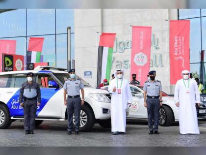 شرطة أبوظبي تشارك في تأمين ختام سباق &quot;طواف الإمارات&quot;