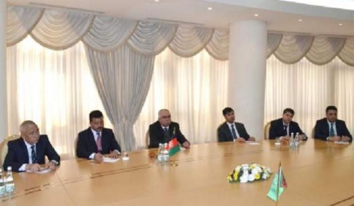Meeting of the Minister of Foreign Affairs of Turkmenistan with the Leader of the National Islamic movement party of Afghanistan