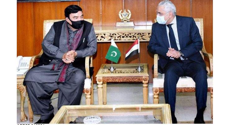 Rashid, envoy discuss enhancing bilateral relations
