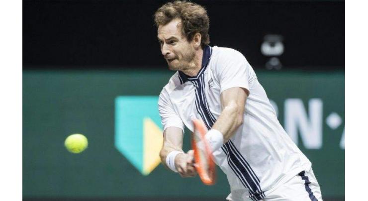 Murray encouraged by 'positive signs' despite Rotterdam exit
