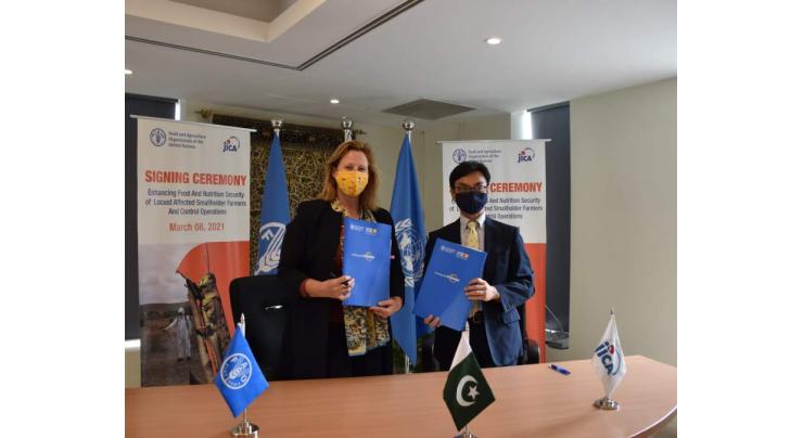Japan International Cooperation Agency and FAO join hands to enhance food and nutrition security of locust-affected smallholder farmers and control operations
