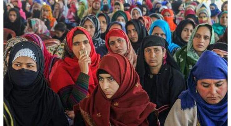 Pakistani women fully support Kashmiri Women leadership, struggling for freedom: FJWU
