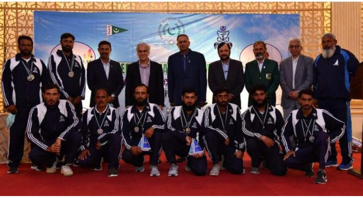 Medal Award Ceremony of National Sailing championships, conducted during 2020, was held at National Sailing Centre Karachi.