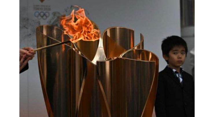 Fans barred from Tokyo Olympics torch relay start
