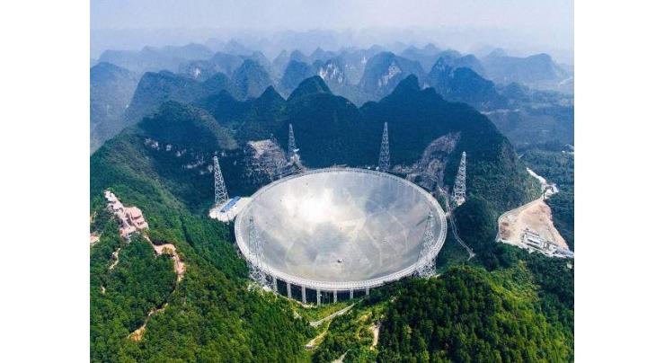 China building world's largest refracting telescope in Tibet
