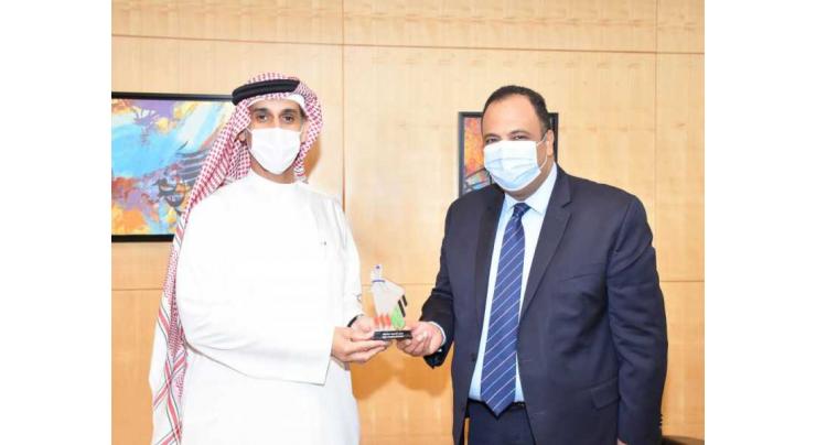 Expo Centre Sharjah, Egyptian Commercial Office discuss strengthening cooperation