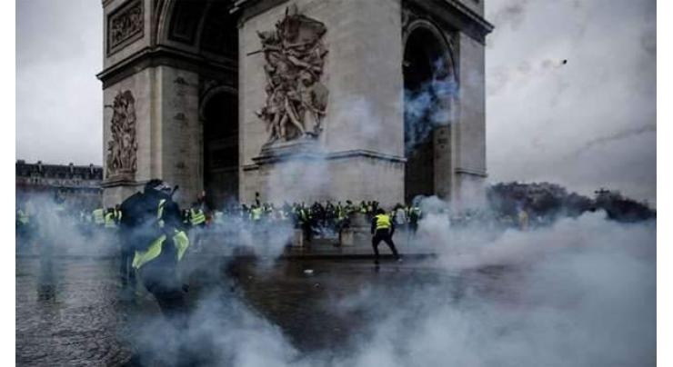 France trial opens over 2018 Arc de Triomphe protest riot
