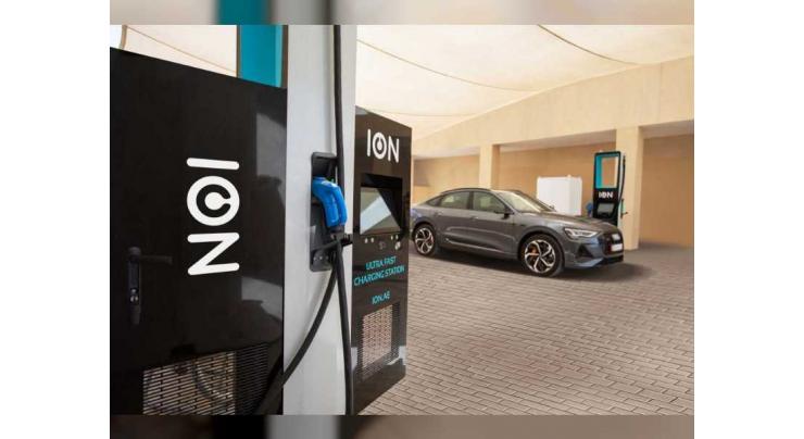 ION Installs Gulf Region’s first ultra-fast electric vehicle charging stations in Abu Dhabi