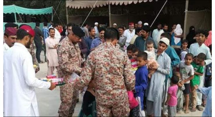 Rangers organize free medical camp in Lines Area
