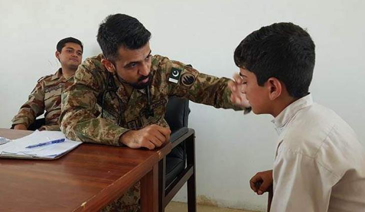 People of Haveli district pay tributes to Pak Army for setting up medical camp