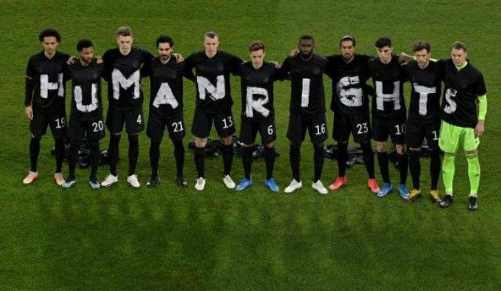 Germany escape FIFA sanction after 'Human Rights' protest