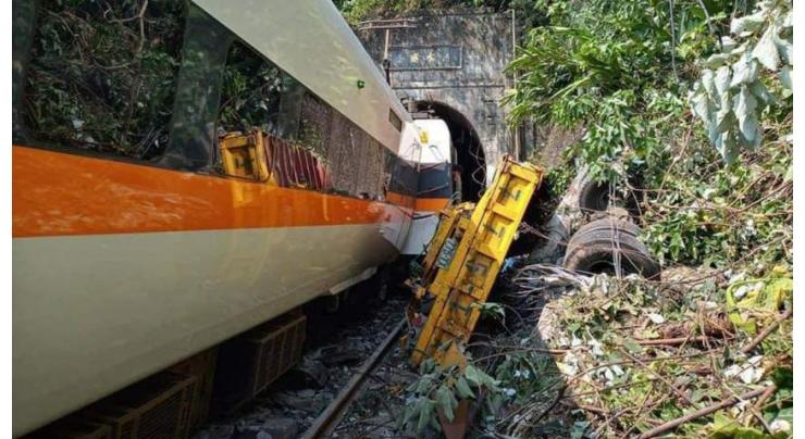 At least 50 dead as Taiwan train derails in tunnel
