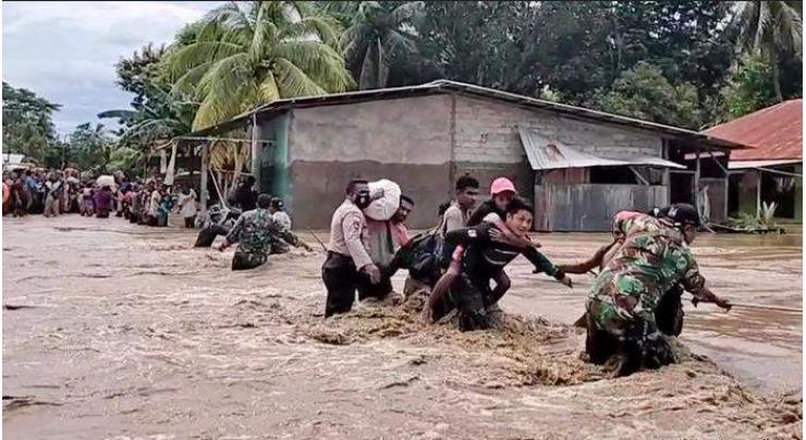 124 dead, 74 missing due to tropical cyclone Seroja in Indonesia
