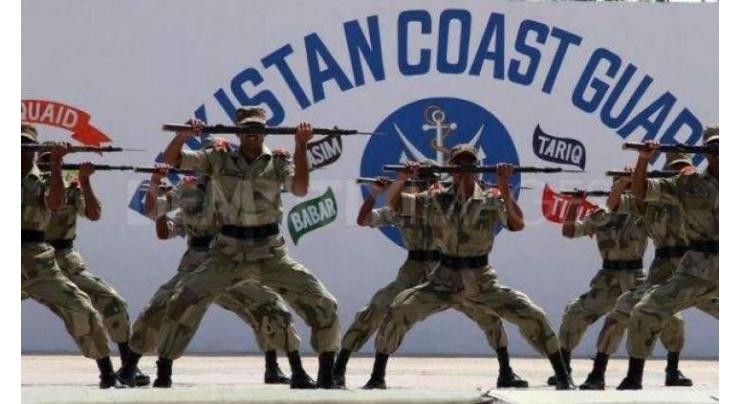 The 40th batch of Pakistan Coast Guards recruits passes out
