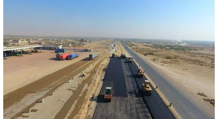 Administrator reviews ongoing development of roads
