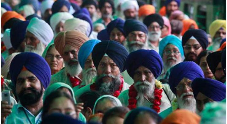 Sikh yatrees arrive for Baisaki celebrations
