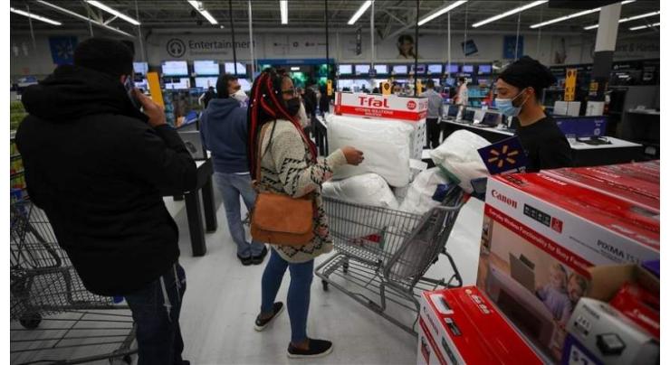 US retail sales jump 9.8% in March: govt
