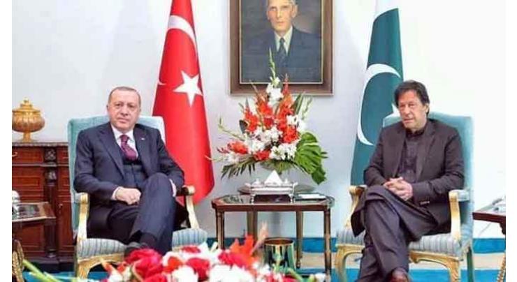 Turkish President discusses Afghan peace with Imran amid US withdrawal