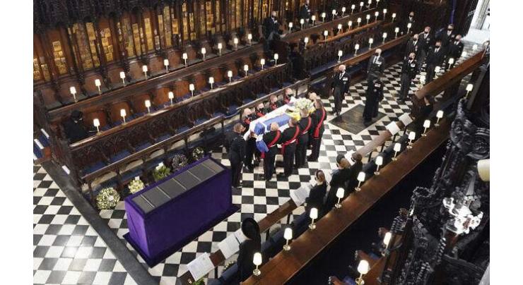 Prince Philip Buried in St. George's Chapel at Windsor Castle