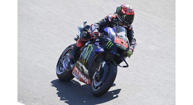 Motorcycling: Portuguese MotoGP grid
