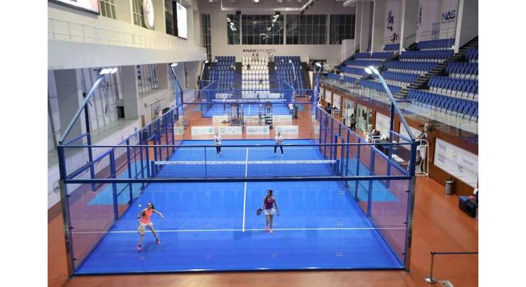 Team ‘Uncle Saeed’ reaches last-eight of NAS Padel Championship with battling three-set win