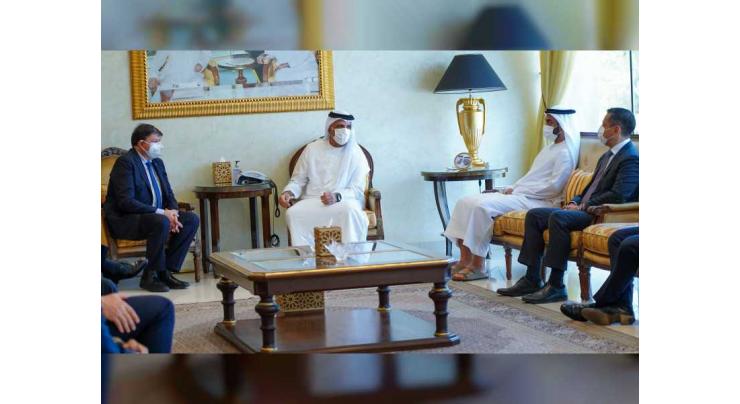 Ras Al Khaimah Ruler receives delegation from Italian oil and gas company Eni