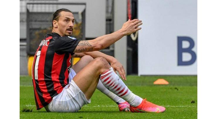 Ibrahimovic injury doubt for Milan against Sassuolo
