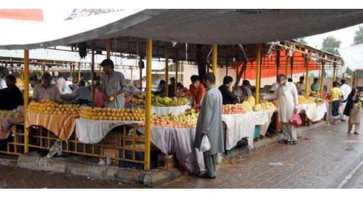 Secretary Irrigation inspects Sasta Bazaar at Kurram
