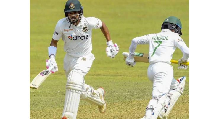 Record stand for Shanto and Mominal puts Bangladesh in charge of first Test
