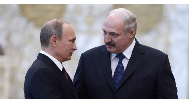 Putin Says Intends to Discuss Sensitive Issues With Lukashenko