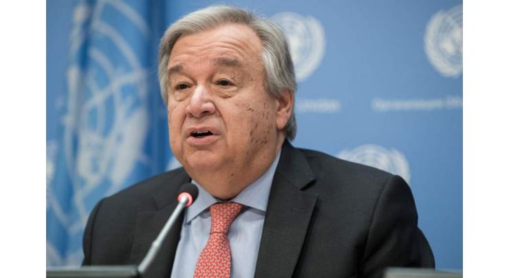 UN chief slams terrorist attack in Quetta, reiterates solidarity with Pakistan
