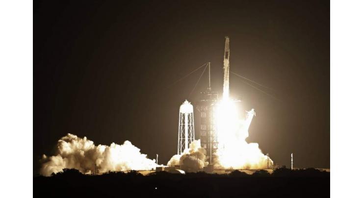 Falcon 9 Rocket With Crew Dragon Spacecraft Launched to ISS - NASA