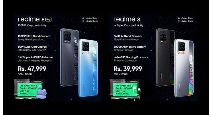 realme 8 Series Arrives in Pakistan with a Spectacular 108MP Ultra Quad Camera & Smart AIoT Products