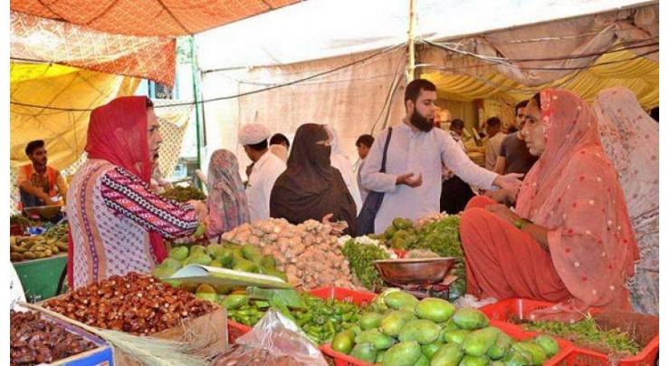 AC Wana visits Ramzan Sasta Bazaars
