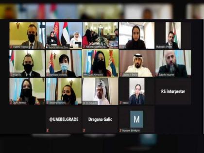 مجموعة الصداقة البرلمانية الإماراتية الصربية تعقد اجتماعها الافتراضي الأول