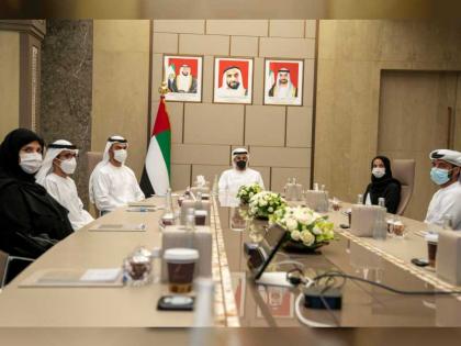 خالد بن محمد بن زايد يجتمع مع أعضاء مجلس أبوظبي للشباب